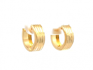 Zlaté náušnice kruhy KRU26305