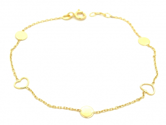 Zlatý náramok ZN25805