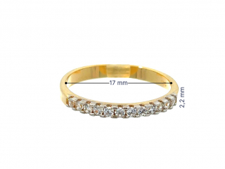 Zlatý prsteň PR24421